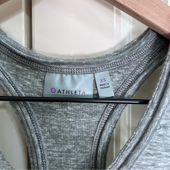 Athleta Womens Sunstone Racerback Midi Dress in Gray, Size XS - Picture 5 of 10